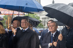 Konferencja Jarosława Kaczyńskiego na Placu Piłsudskiego