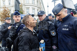 Konferencja Jarosława Kaczyńskiego na Placu Piłsudskiego