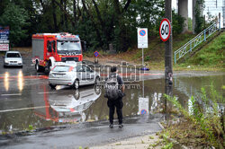 Podtopienia i zalania w Krakowie