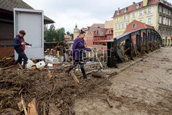 Miasta po przejściu fali powodziowej