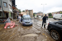 Miasta po przejściu fali powodziowej