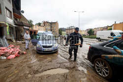 Miasta po przejściu fali powodziowej