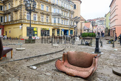 Miasta po przejściu fali powodziowej