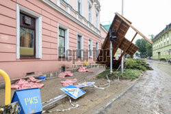 Miasta po przejściu fali powodziowej