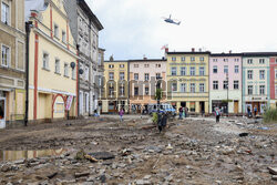 Miasta po przejściu fali powodziowej