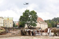 Miasta po przejściu fali powodziowej