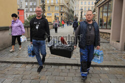 Miasta po przejściu fali powodziowej