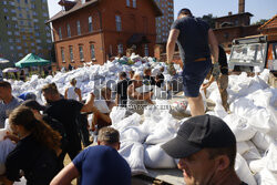 Miasta po przejściu fali powodziowej