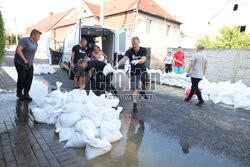 Miasta po przejściu fali powodziowej