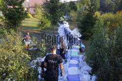 Miasta po przejściu fali powodziowej