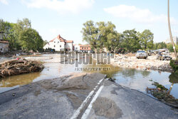 Miasta po przejściu fali powodziowej