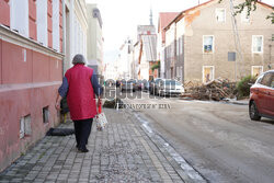 Miasta po przejściu fali powodziowej