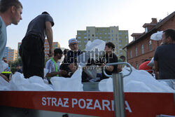 Miasta po przejściu fali powodziowej