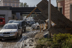 Miasta po przejściu fali powodziowej