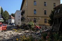 Miasta po przejściu fali powodziowej