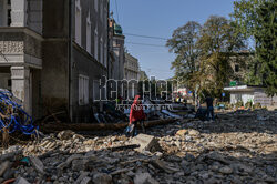 Miasta po przejściu fali powodziowej