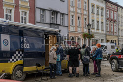 Miasta po przejściu fali powodziowej