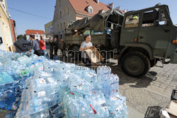 Miasta po przejściu fali powodziowej