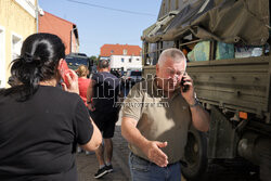 Miasta po przejściu fali powodziowej