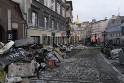 Miasta po przejściu fali powodziowej