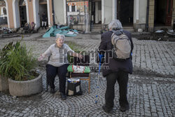 Miasta po przejściu fali powodziowej