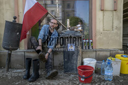 Miasta po przejściu fali powodziowej