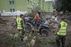 Miasta po przejściu fali powodziowej