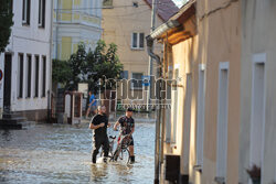 Miasta po przejściu fali powodziowej