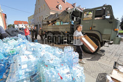 Miasta po przejściu fali powodziowej