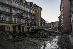 Miasta po przejściu fali powodziowej