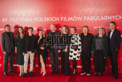 49. Festiwal Polskich Filmów Fabularnych w Gdyni - gala wręczenia nagród