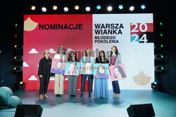 Ogłoszenie nominacji w plebiscycie Warszawianka Roku