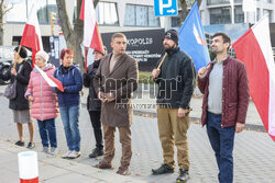 Pikieta przeciwko działaniom Ministerstwa Sprawiedliwości