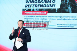 Konferencja posłów PiS