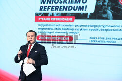 Konferencja posłów PiS