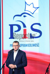 Konferencja posłów PiS