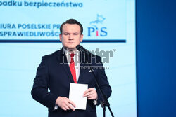 Konferencja posłów PiS