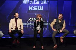 KSW i Canal+ nawiązują współpracę - konferencja prasowa