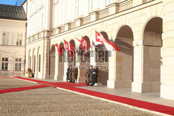 Prezydent Szwajcarii z wizytą w Polsce