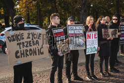 Gdański protest w obronie dzików