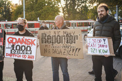 Gdański protest w obronie dzików