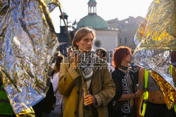 Prawo do azylu praeem człowieka - demonstracja w Krakowie