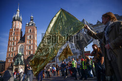 Prawo do azylu praeem człowieka - demonstracja w Krakowie