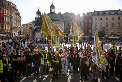 Prawo do azylu praeem człowieka - demonstracja w Krakowie