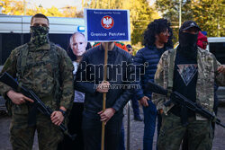 Prawo do azylu praeem człowieka - demonstracja w Krakowie