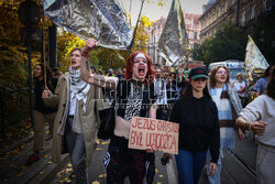 Prawo do azylu praeem człowieka - demonstracja w Krakowie