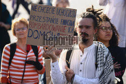 Prawo do azylu prawem człowieka - demonstracja w Krakowie