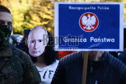 Prawo do azylu prawem człowieka - demonstracja w Krakowie