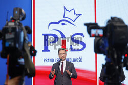 Konferencja prasowa w siedzibie PiS