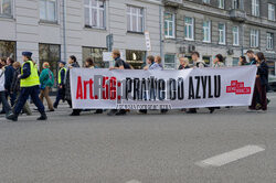 Demonstracja ph. Prawo do azylu prawem człowieka